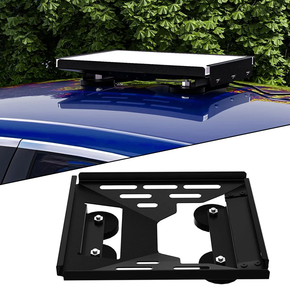 

1pc For Starlink Mini Magnetic Car Roof Magnetic Bracket For Cars RVs Off-road Vehicles Metal Mount Trailer Roof Rack Tools