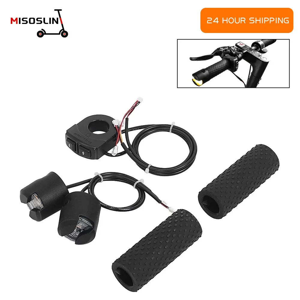 Monorim ML01 Kit Left/Right Turn Signals Light Silicon HandleBar 22mm Modifited For Xiaomi M365 Pro 1S for Ninebot E-Scooter