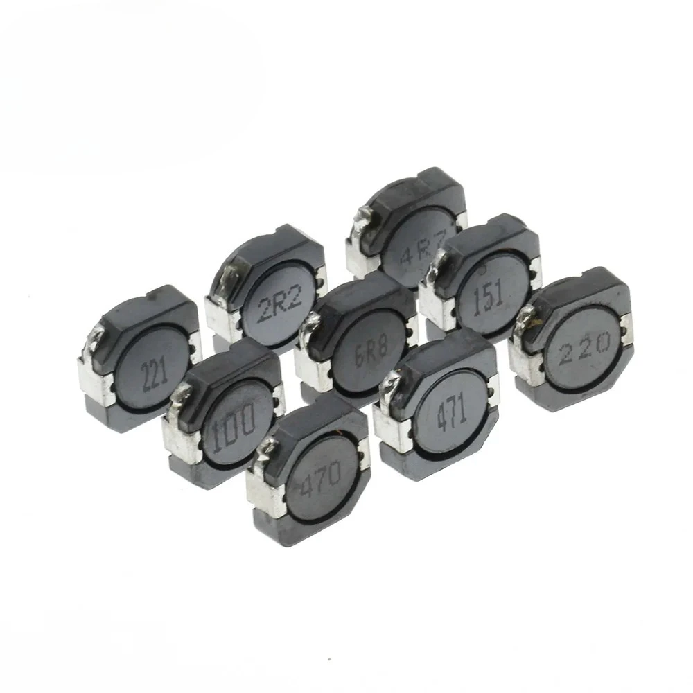 50PCS CDRH104R 10x10x4mm SMD Shielding Inductor 2.2/3.3/4.7/6.8/10/22/33/47/68/100/220/330/470UH CD104 Power  Inductance