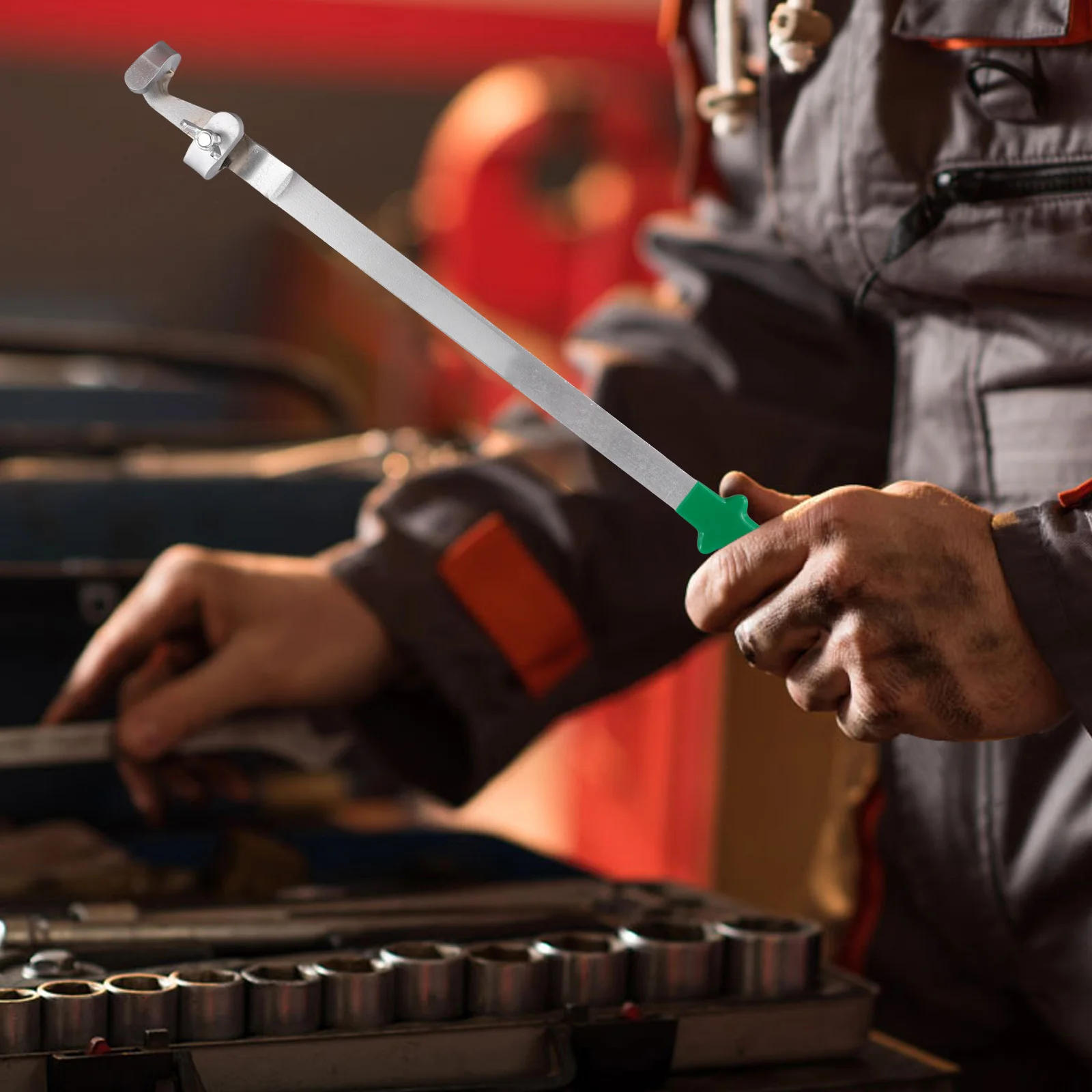 500mm Extension Wrench Extender For Home Maintenance Total Length 500mm Compact Wrench Extender Tool Extension Rod Thickness 8mm