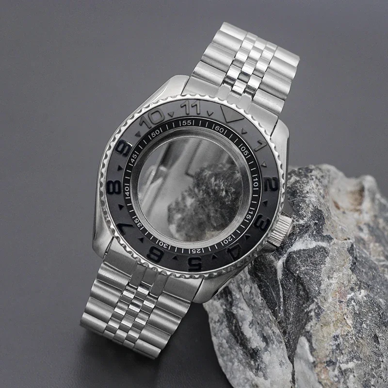 Мод SKX007 SKX009 Корпус для часов и набор браслетов Подходит для часов NH34 NH35 NH36 7S 4R Механизм Сапфировое стекло SKX007 SKX009 SRPD