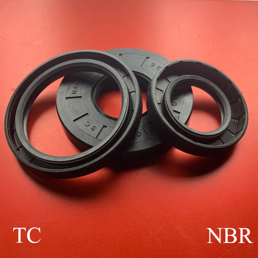 42*57*14 42x57x14 42*60*7/8/9/10/12 42x60x7/8/9/10/12 Nitrile Rubber NBR Two Lip Spring TC Gasket Radial Shaft Skeleton Oil Seal