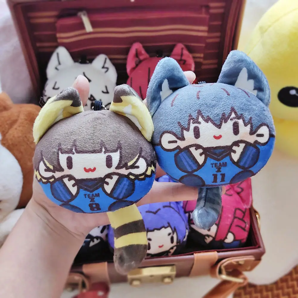 

Anime BLUE LOCK Isagi Yoichi Bachira Meguru Chigiri Hyoma Cute Squeak Plush Doll Dango 12cm Toys Bag Pendant Anime Gift