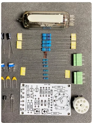 6e2 Cat's Eye Indicator Tube Driver Kit Volume Level Fluorescent Indicator Driver Board Tube Amplifier DIY Modification