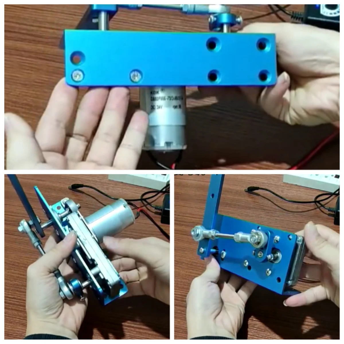 Suitable for 12v24v design DC reciprocating swing motor, 20-120 degree gear motor, automatic swing machine