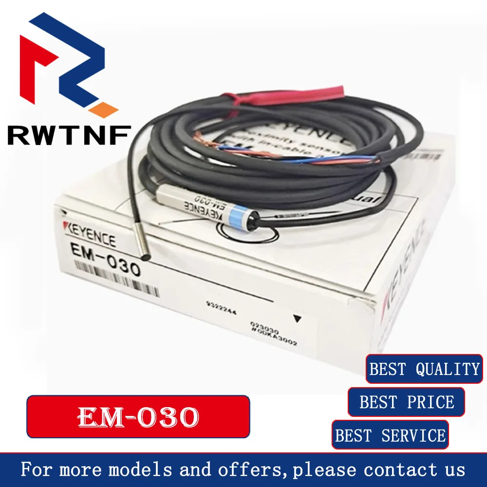 EM-030 EM-038 EM-054 EM-080 EM-005 Brand New Genuine KEYENCE 100% Original Warehouse Stock, Proximity Switch