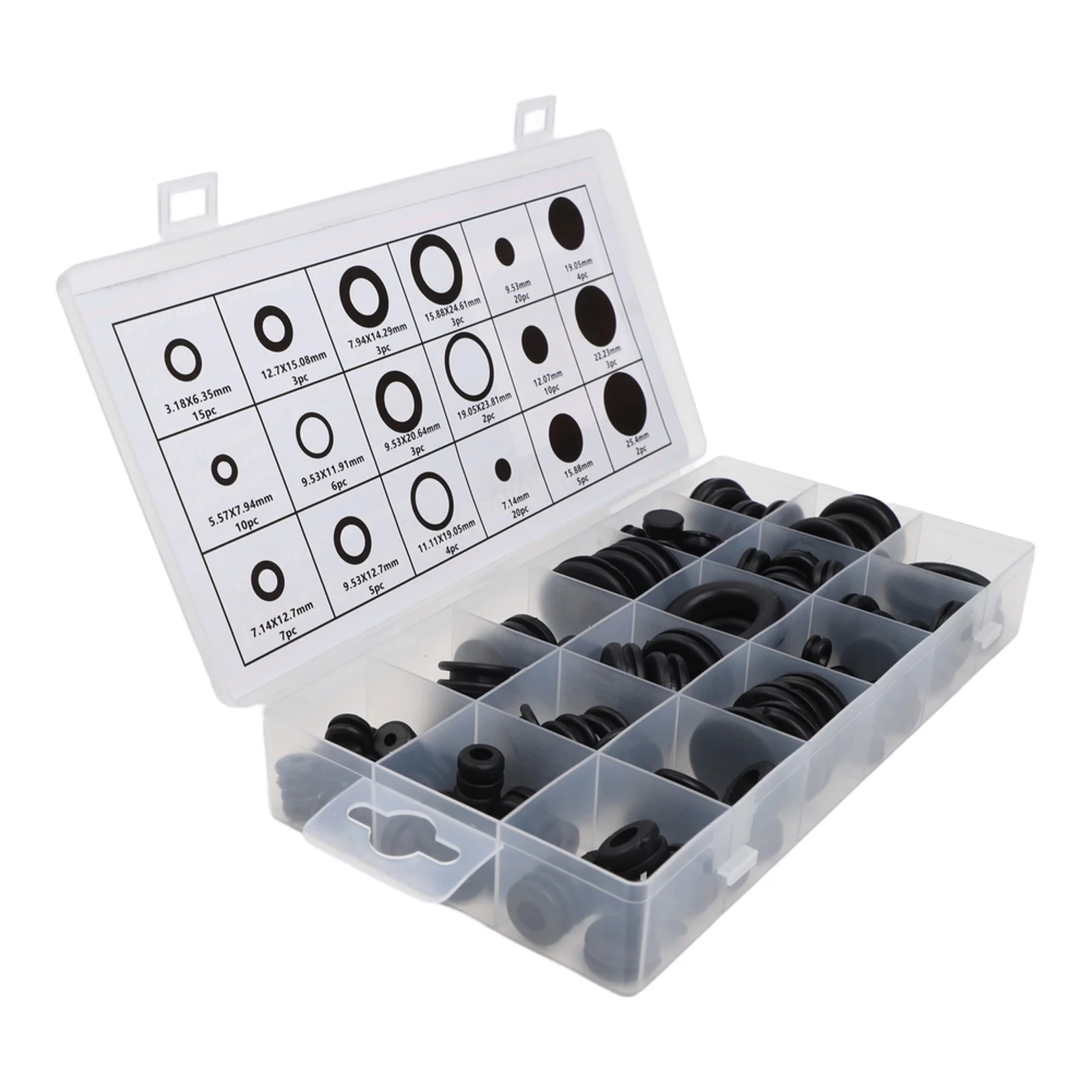 AC System Maintenance Automotive AC Repair Kit Cost-effective Maintenance Solution 125 Piece Gasket Assortment