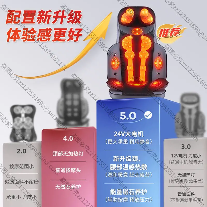Suitable for Massage Mat Waist Support Cushion,  Neck Massager Buttocks and Lumbar Support Cervical Spine Massager Accessories