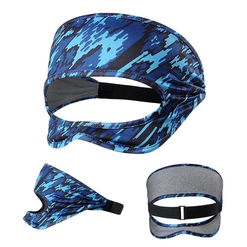 Stampa maschera per gli occhi traspirante VR Sweat Band VR maschera per gli occhi compatibile con Oculus Quest 2/Quest 2 HTC Vive Cover