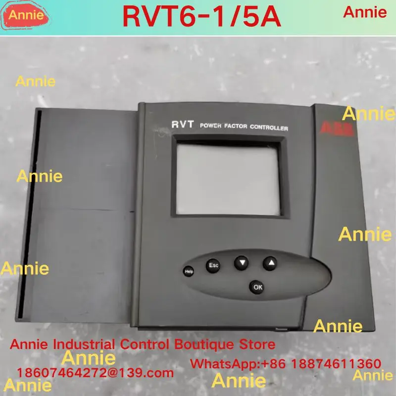 

Б/у тест OK Контроллер компенсатора коэффициента мощности RVT6-1/5A