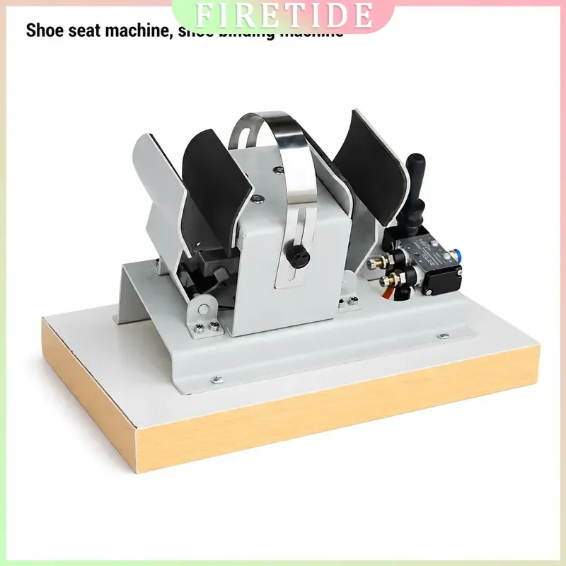 Pneumatic Shoelace Threading Clamping Machine Shoe Upper Fixing Former Sneaker Molding Footwear Manufacturing Equipment Tool