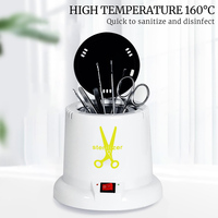 LINMANDA Nail Tools Cleaner High temperature Pot for Scissors Tweezers Clippers Nail Art Tools for Nail&Hair Salon