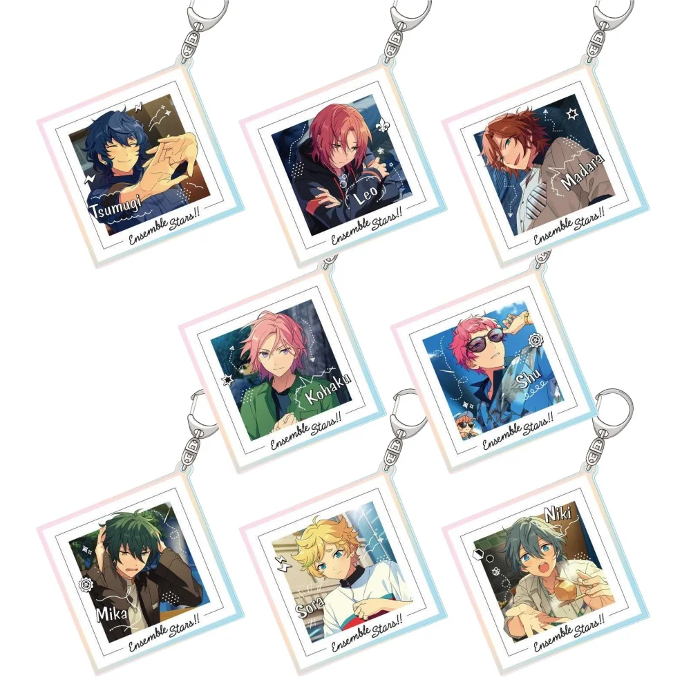 Anime Peripheral Store Ensemble Stars! !Himeru Rinne Amagi akrylowy HD rysunek brelok wisiorek Decor fani urok prezenty około 6cm