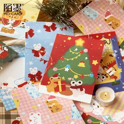 15pcs/lot Memo Pads Sticky Notes Cartoon Christmas Retro Paper diary Scrapbooking Stickers Office School stationery Notepad