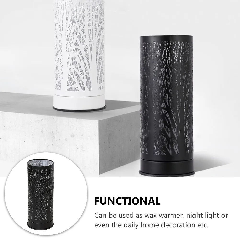 

Aroma Lamp Electric Wax Melt Warmer With Bulbs Night Light For Home Office Bedroom Yoga Studio Decorative Use