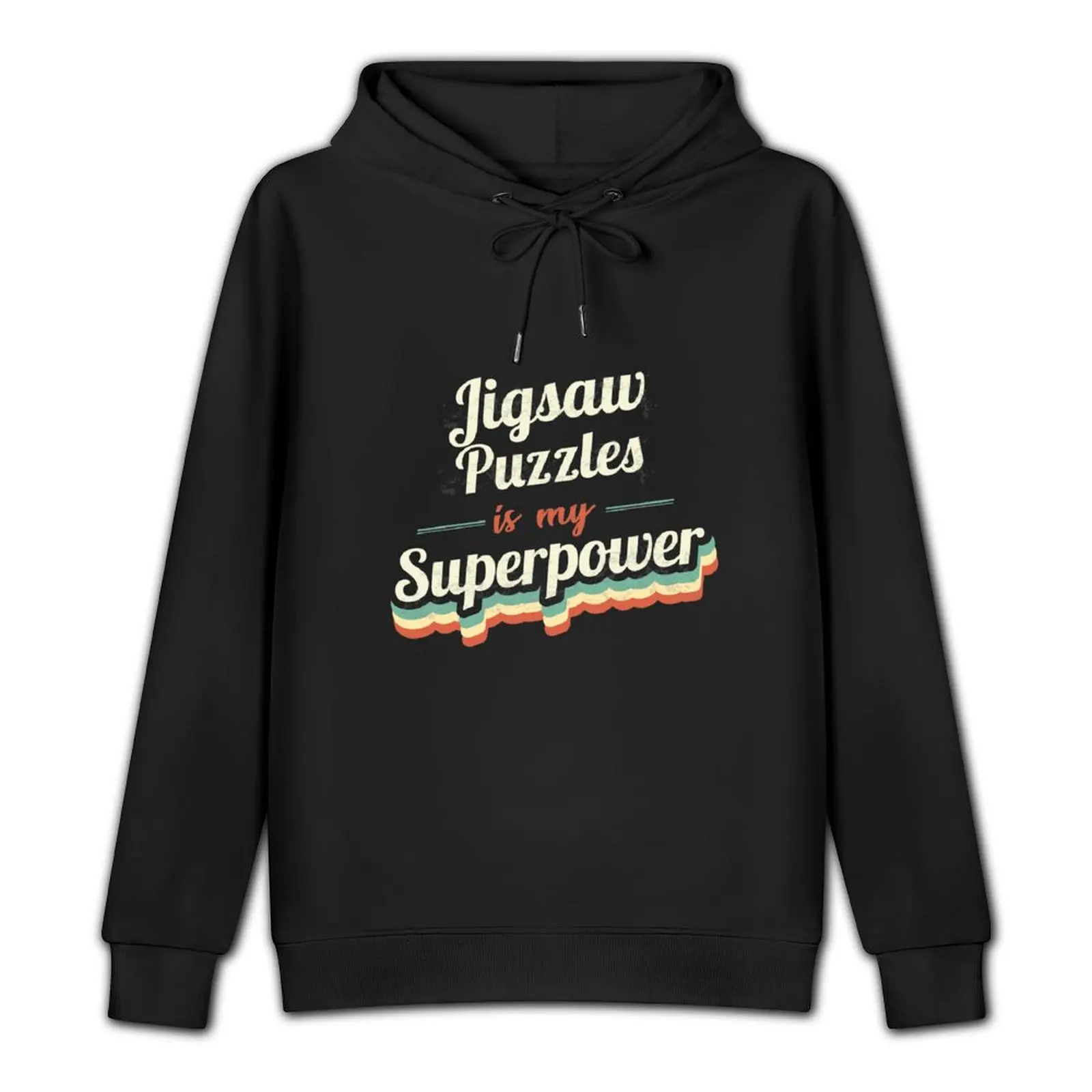 Jigsaw Puzzles is my Superpower Pullover Hoodie blouse tracksuit men