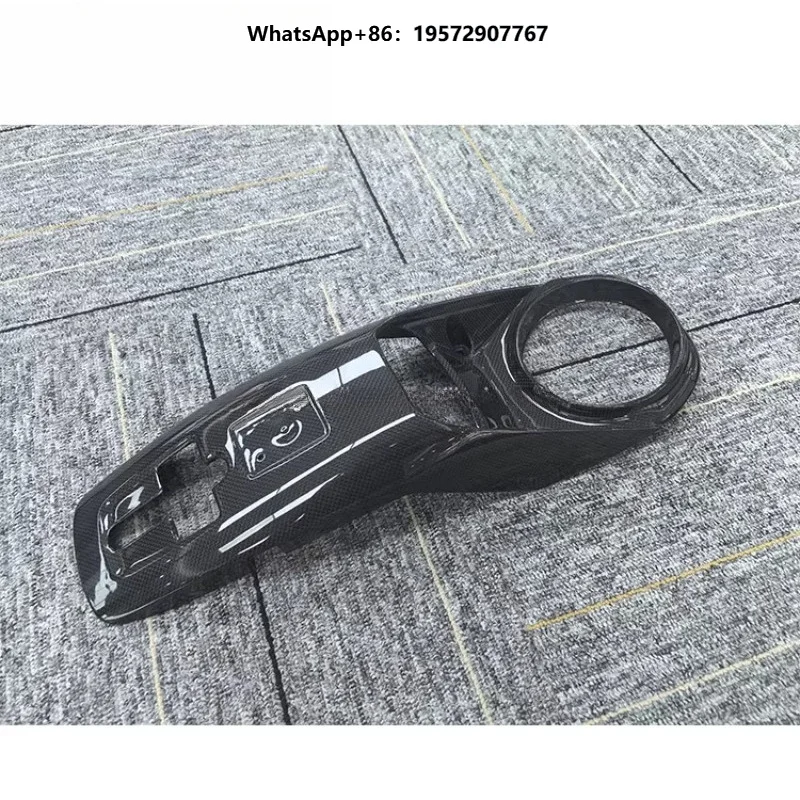 Dry Carbon Fiber Engine Compartment Cover Plate OEM Parts for F8 Engine Interior Trims Engine Bay Lock Cover