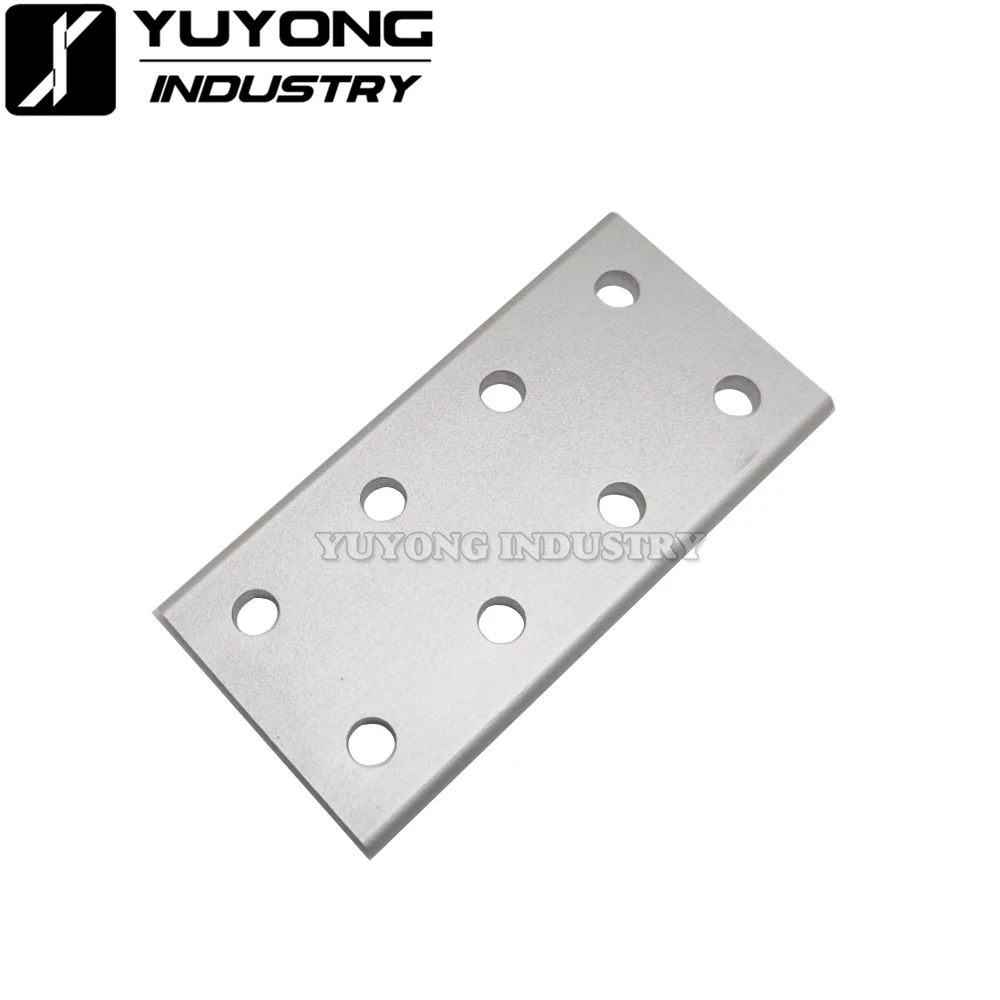 Profile surface reinforcement vertical connection plate 2040 8 hole connector