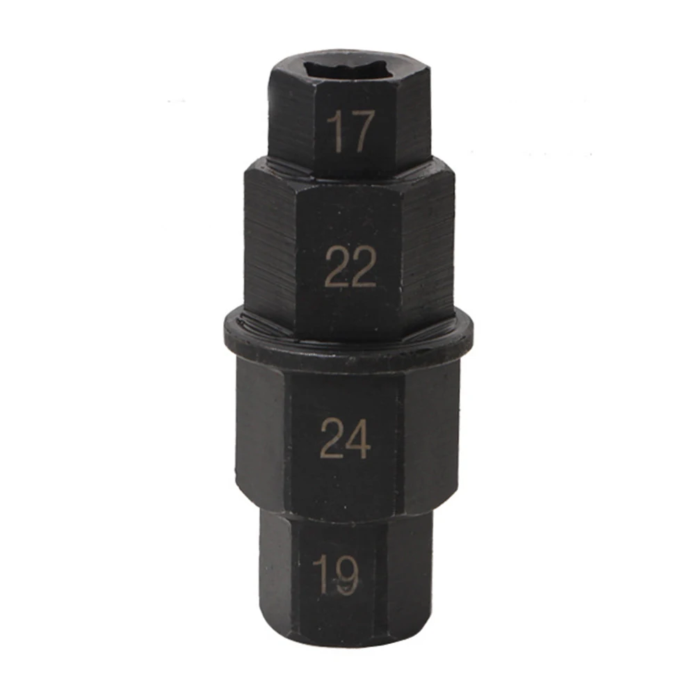 17Mm 19Mm 22Mm 24Mm Motorcycle Front Axle Spindle Hex Allen Key Socket Motorcycle Wheel Spindle Hex Key Socket Removal Tool