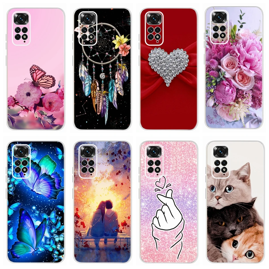 For Xiaomi Redmi Note 12 Pro 4G Case Cute Cartoon Clear Silicone Back Phone Cover For Xiomi Redmi Note12 Pro 4G Fundas 6.67 inch