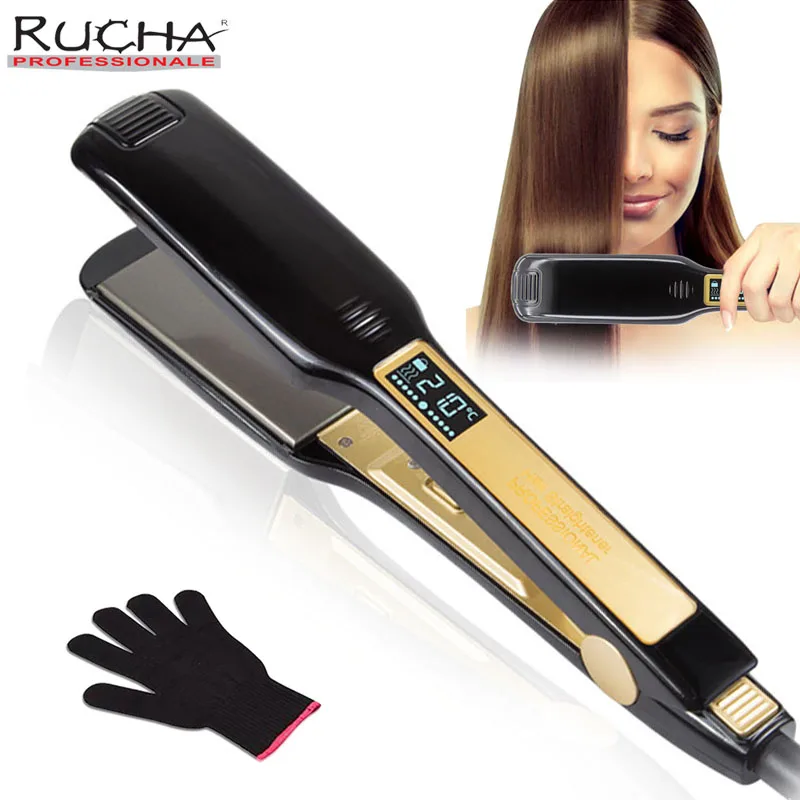 Titan platte Haar Flacheisen Professional 450 Antik f Haar glätter Locken wickler schnelle Heizung Salon Styling Tool Doppels pannung