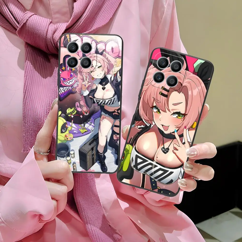 حافظة هاتف Zenless Zone Zero نيكول لهاتف Honor 90 80 70 60 50 30 20 10 9 8 7 Pro S SE Lite 5G غطاء طباعة ملون فاخر جدًا #4