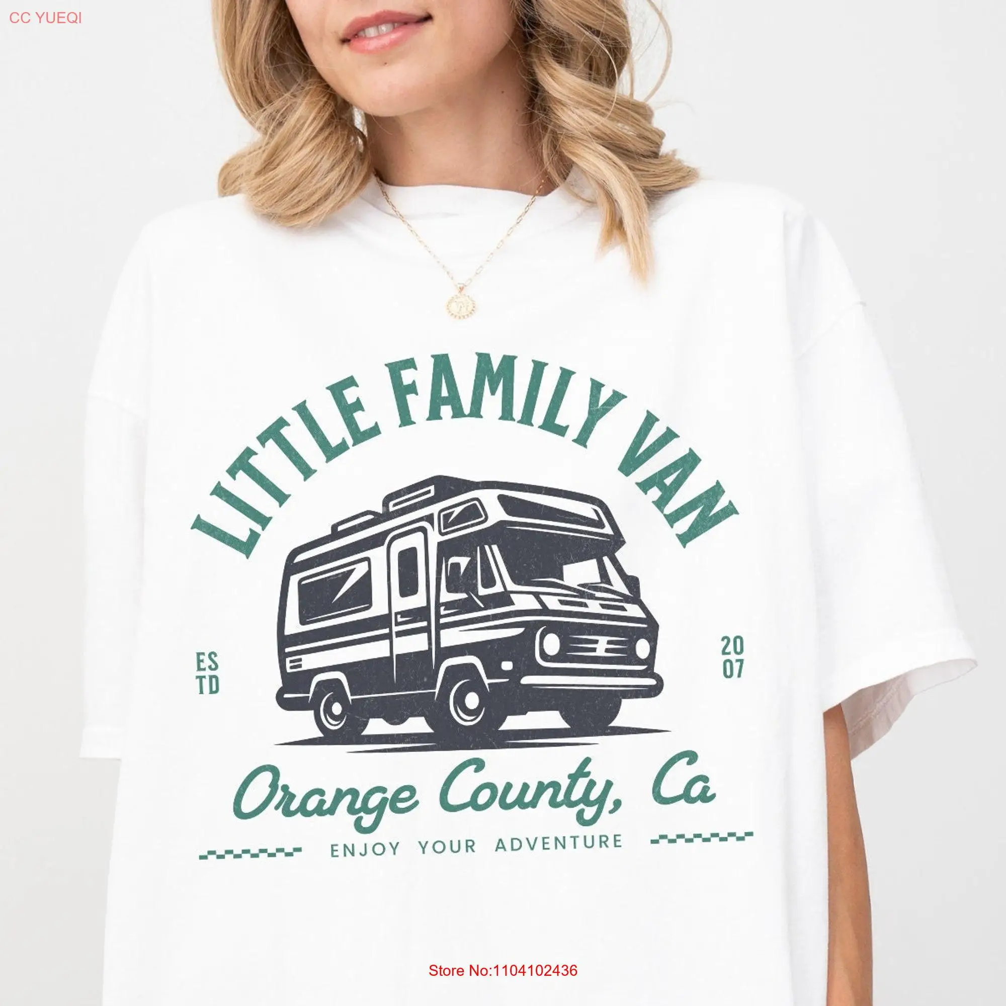 Little Family Van Orange County Garment Dyed T shirt Bravo TV s Real Housewives of RHOC Vicki Shannon Tamra