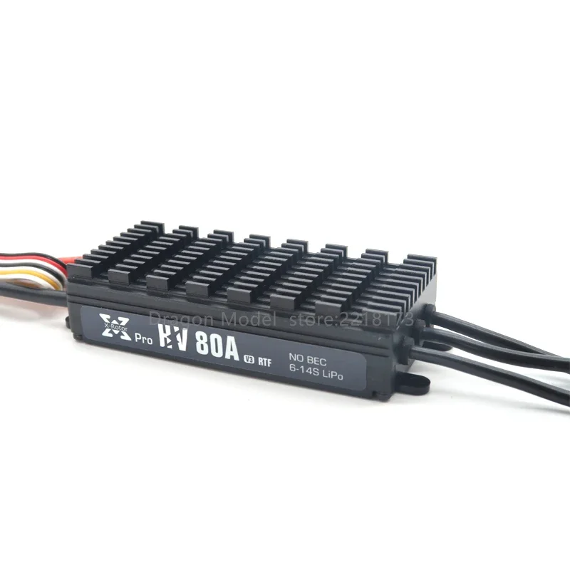 Hobbywing XRotor Pro 80A HV V3 Series 6-14S High Voltage Electronic Speed Controller ESC For Agricultural Multirotor DroneUniFly