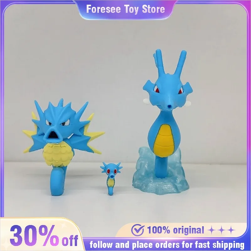 

9 см Новая аниме-фигурка Pokemon Horsea, модель настольного украшения, статуя из ПВХ, аниме, коллекция периферийных устройств, подарок на день рождения, игрушка для ребенка