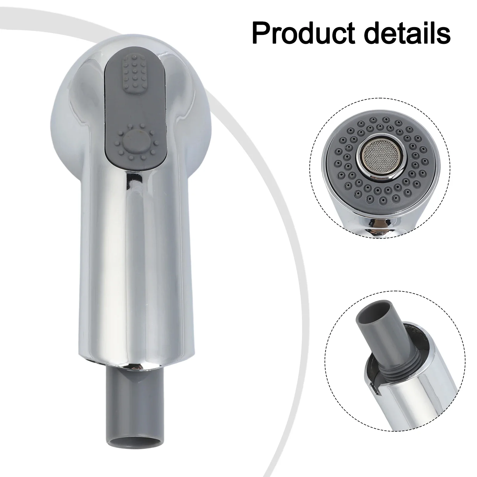 Pull-Out Spray Head Replacement For Zedra For Europlus Kitchen Faucets Compatible With 33.737 33.759 33.727 33.707 33.934