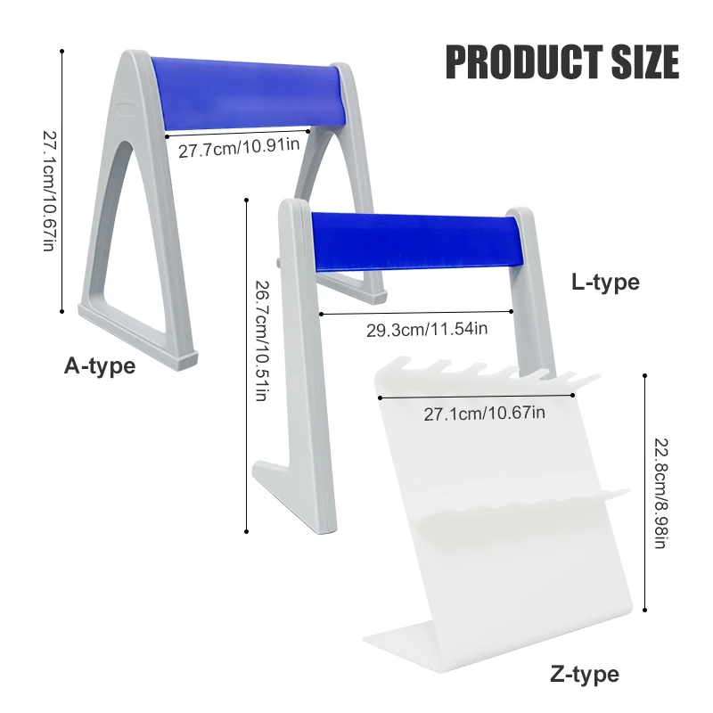 Westtune Plastic Laboratory Pipette Rack L-type A-type Z-type Pipette Holder Multifunctional Pipette Stand For Placing Pipettes