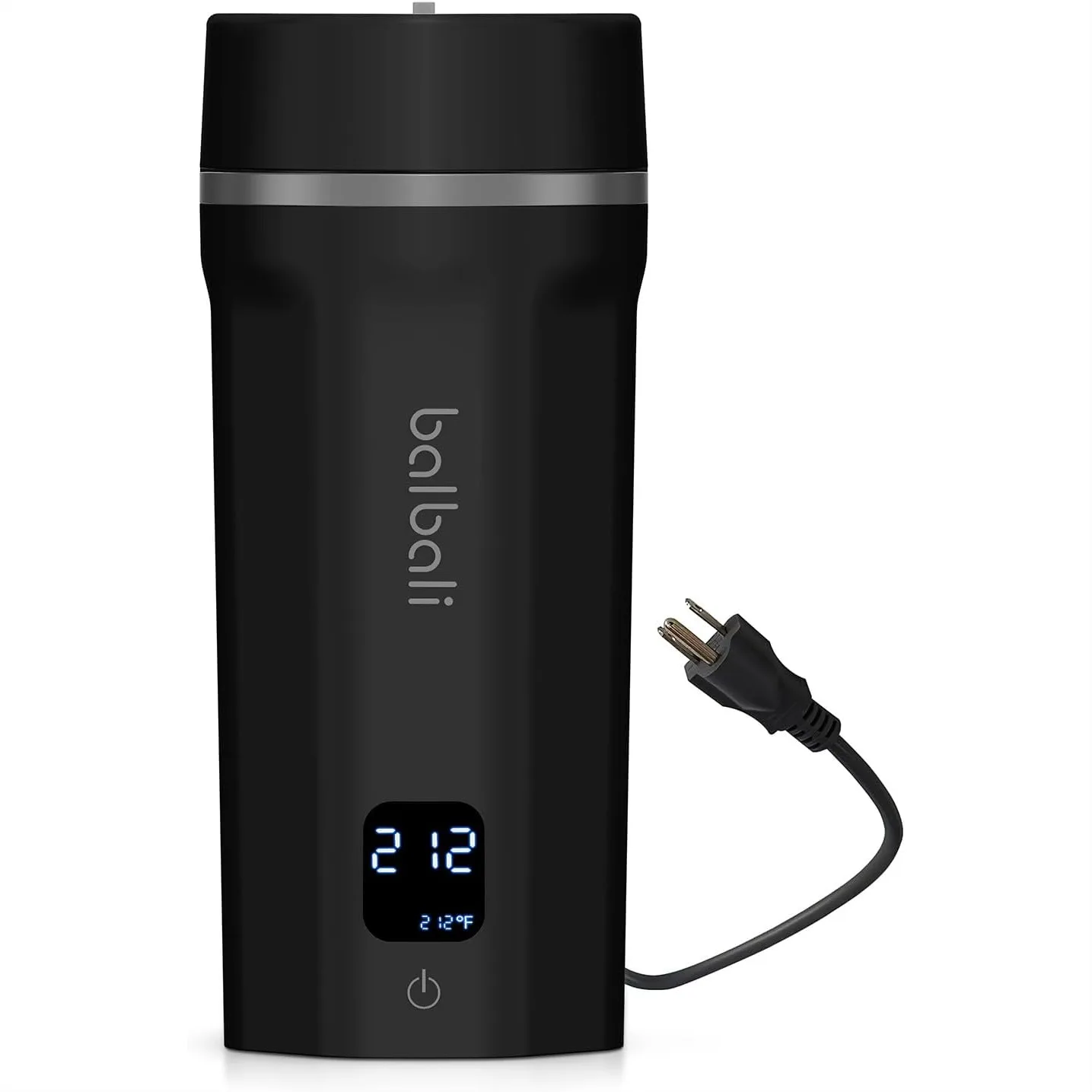 

18.6oz Portable Kettle for Travel, Dual Voltage 100-250V Electric Hot Water Boiler with 6 Preset Temperatures, Leak-Proof & Fast