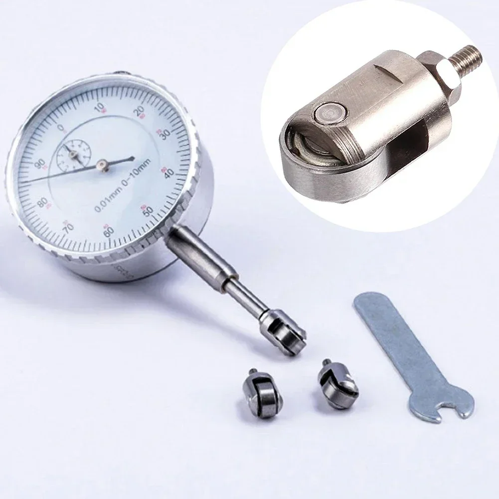 自動インジケーターポイント,直径10mm,m2.5スレッド,ステンレス鋼ローラー測定ヘッド,コンタクトポイント用