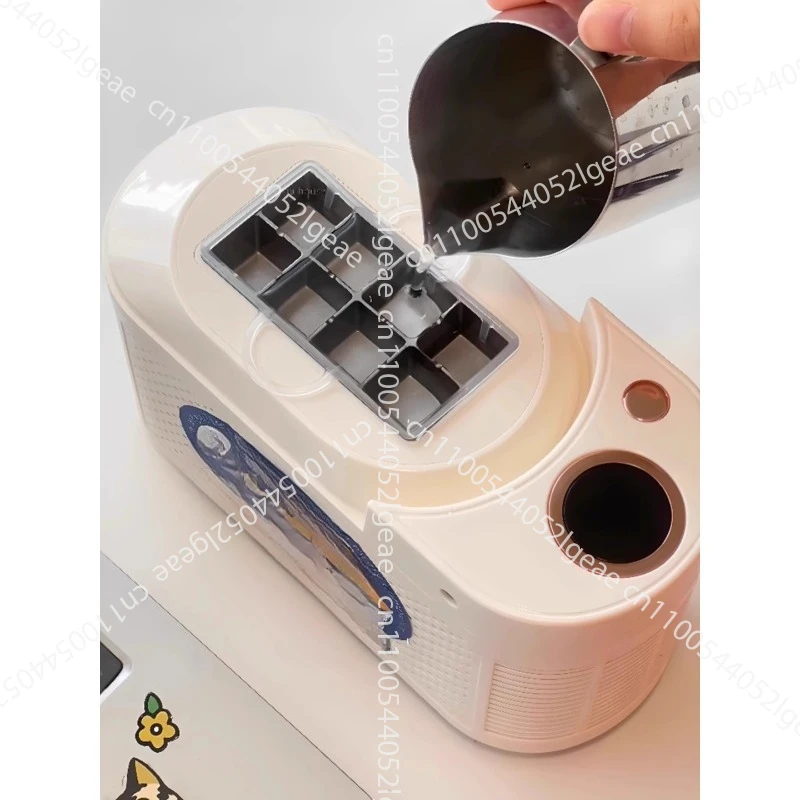 

Household Mini Ice Maker, Dormitory and Office Ice Cube Maker, Portable Camping Car