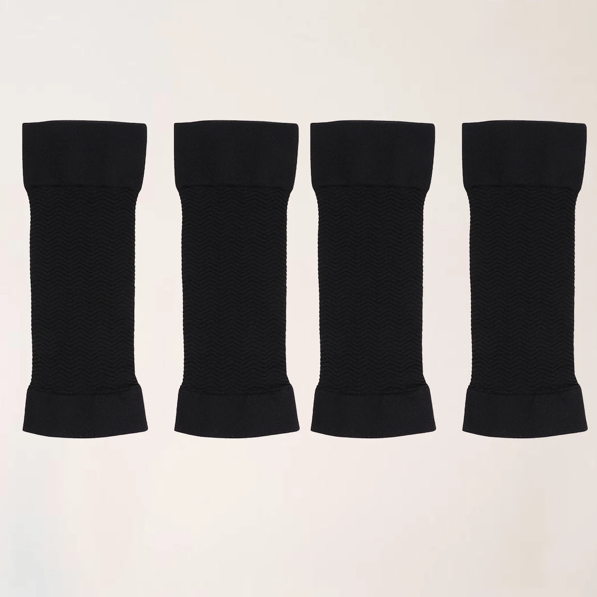 

2pcs 2 Pairs Arm Shaping Sleeves Skin Color Slimming Compression Wrist Guard Scar Cover Calf Shaper Workout Circulation Strength