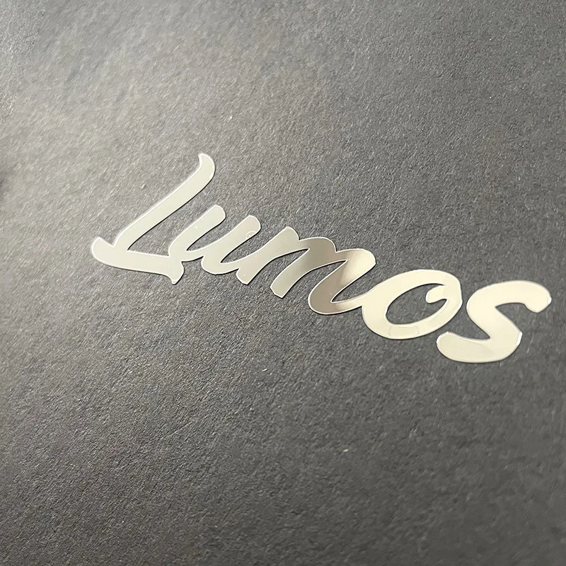 주문 UV 이동 금속 스티커 수정같은 3D 상표 병 컵 로고 스티커 향수 이름 상표