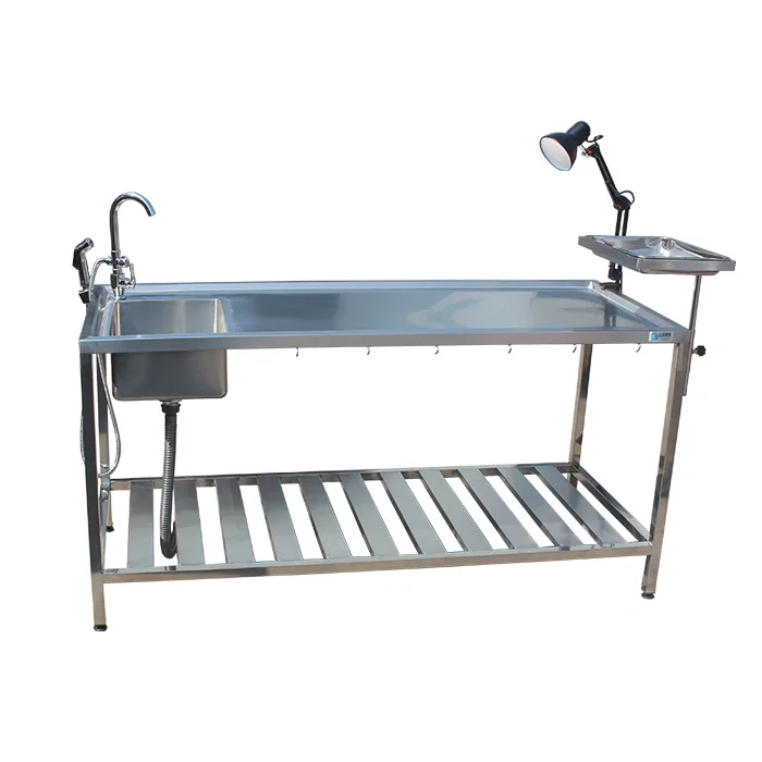 High Quality Stainless Steel Pet Anatomy Operating Table for Sale