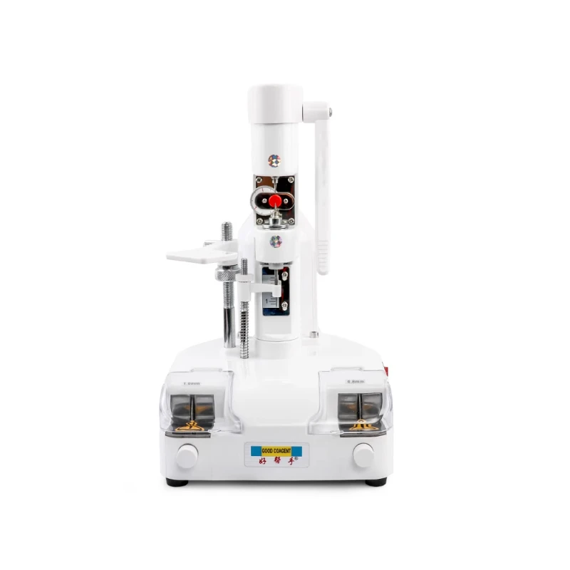 เครื่องเจาะและเลื่อยเลนส์แบบไร้กรอบ เครื่องเจาะแว่นตา เครื่องเลื่อย งานแปรรูปแว่นตาไร้กรอบ