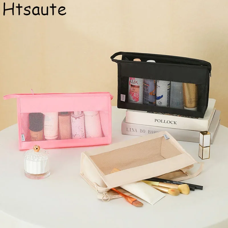 

Fashion Oxford Make Up Bags Female Designer Travel Storage Bag for Girl Fashion Daily Zipper Cosmetic Bags travel essentials
