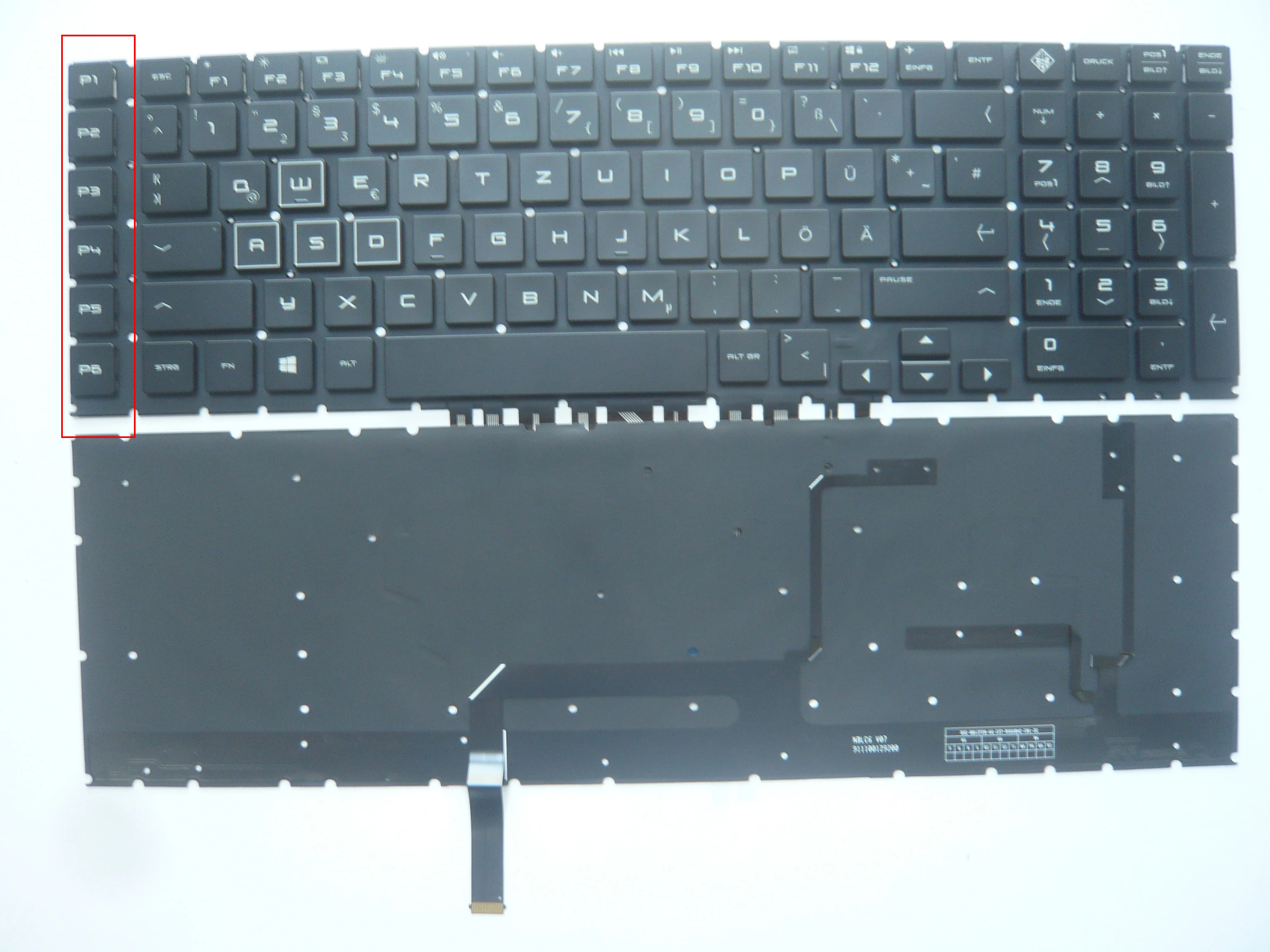 Новая клавиатура с подсветкой RGB для HP 15-DH 15-DC 17-CB 17-CB0020NR TPN-C144 C143 Q211 OMEN 15 DC DC0003la DC005TX DC0004TX
