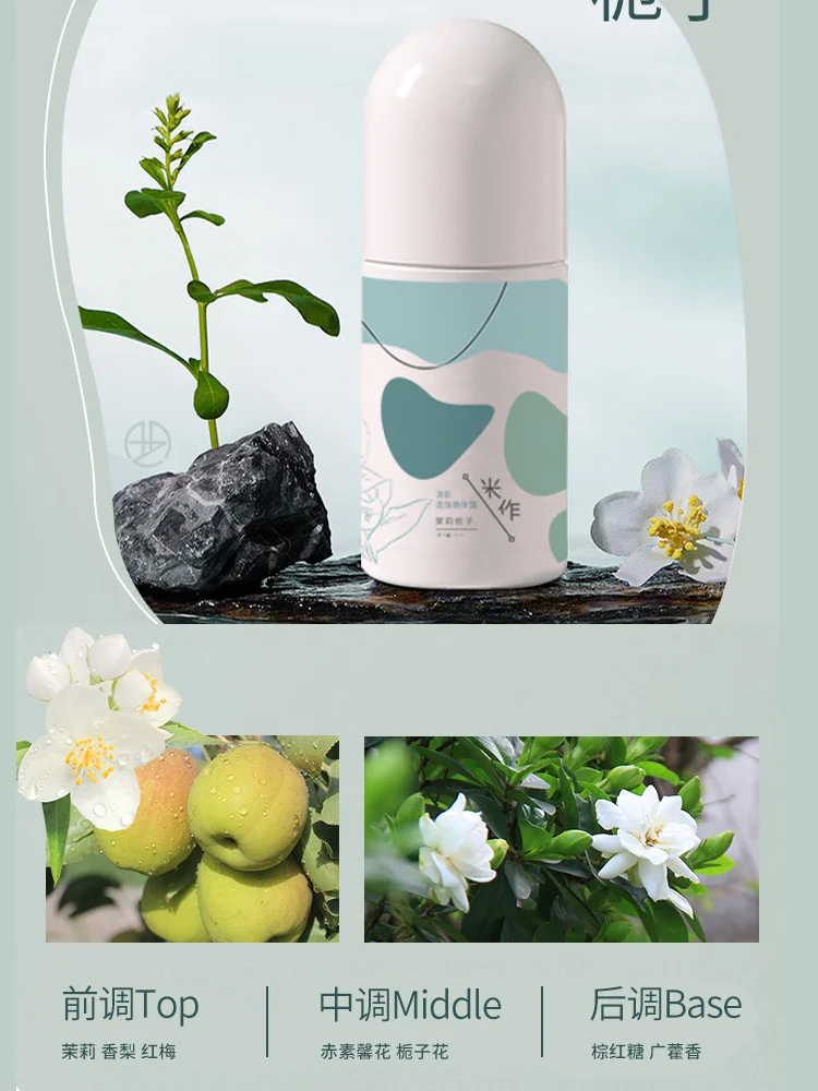 Refreshing Long-lasting Body Lotion Leaves Lasting Fragrance Reduces Underarm Odor Stops Sweating Jasmine Gardenia White Peach