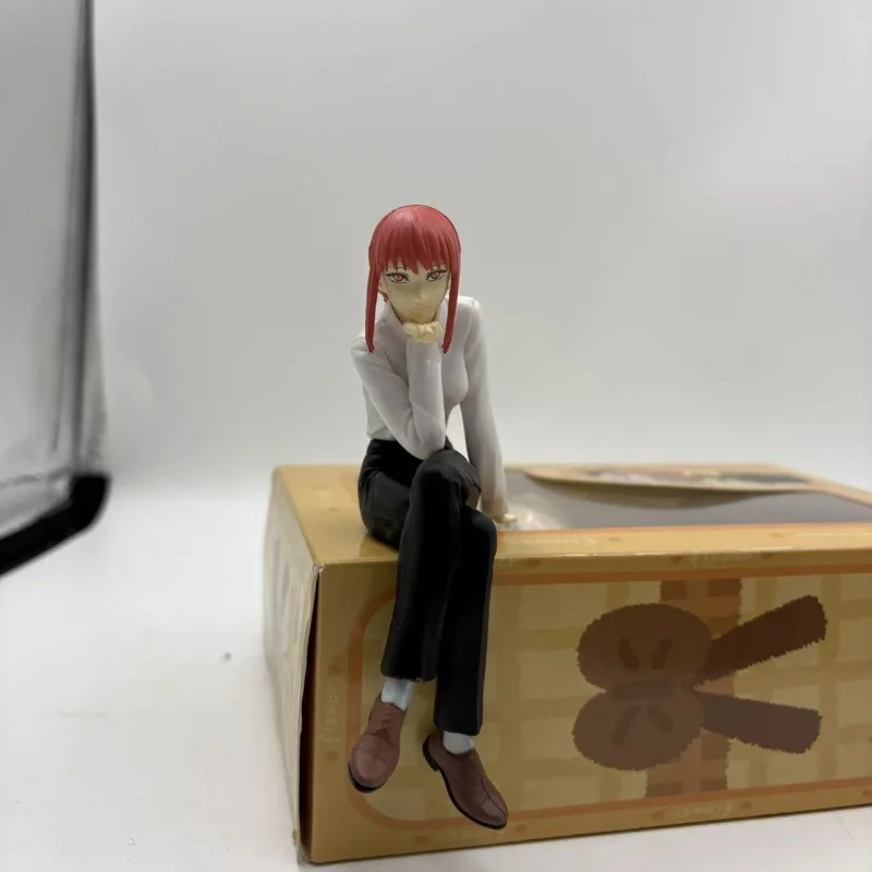 

Anime Characters Chainsaw Man Denji Power Makima Figure, Ramen Bowl Topper, Desktop Decoration Collectible For Anime Fans