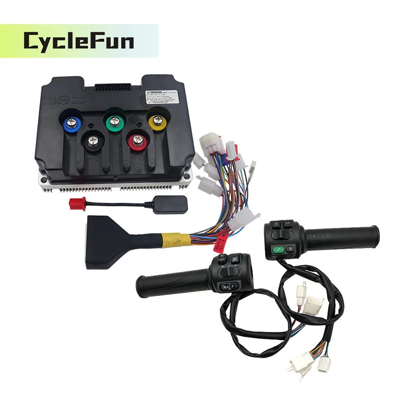 

FARDRIVER ND961000 96V E-Motorcycle Controller High Speed 1000A 450A With T08 Throttle for 8KW-10KW Electric Motorcycle