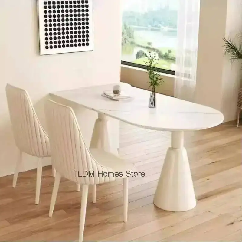 Outdoor Office White Leather Nordic Hotel Dining Kitchen Dining Chairs Chairs Modern Home Vanity Sillas Comedor Hotel Furniture