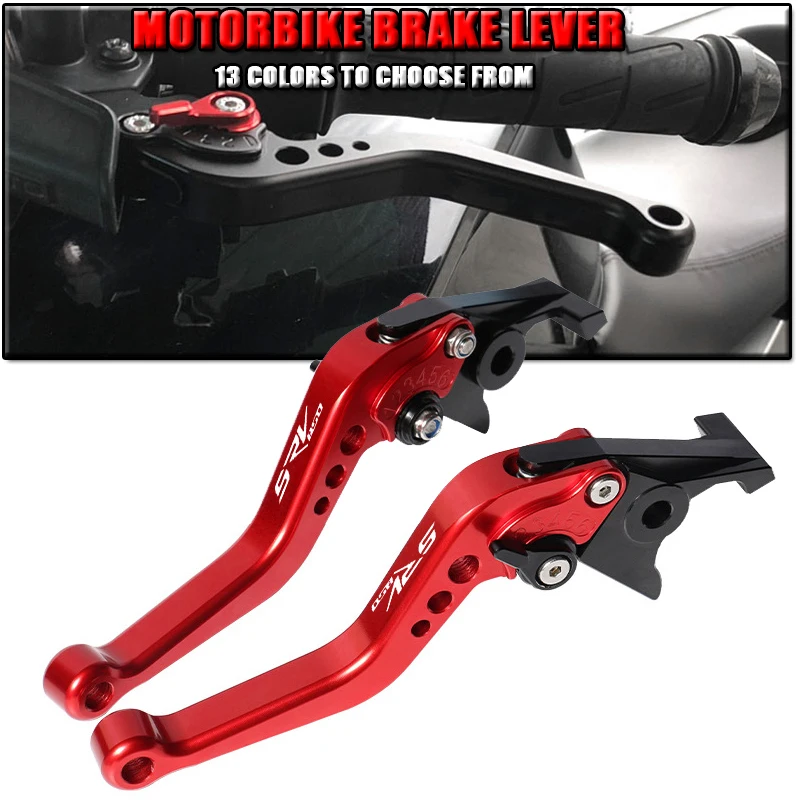 for Aprilia SRV 850 Srv850 2012-2020 Motorcycle Short Brake Clutch Lever Aluminum CNC Adjustable Motorbike Brake Lever