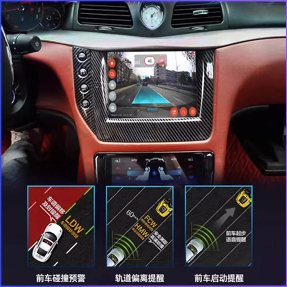 Android 9.0 Car Radio Multimedia Player GPS Navigation For Maserati GT/GC GranTurismo 2007 - 2017 Auto Stereo Audio Head Unit HD