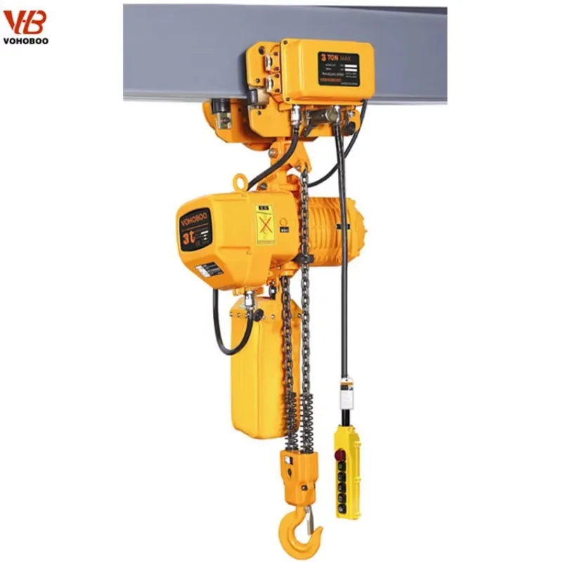 High Quality Lift Warehouse With Trolley Electric Hoist 1t 5t Manufacture