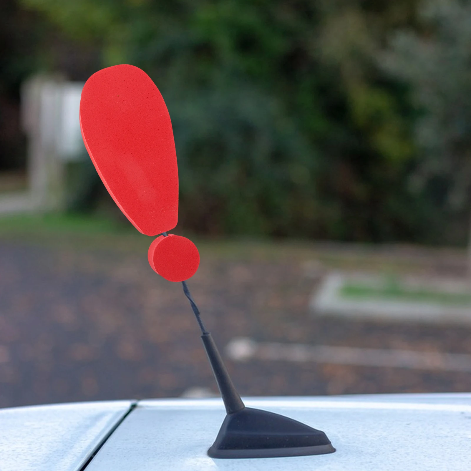 

2 Pcs Roof Antenna Decoration Ornament for Cars The Auto Topper Sponge Accessory Automotive Exterior Accessories