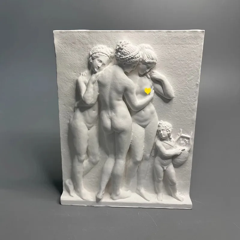 كيوبيد آلهة الجبس النحت زخرفة غرفة المعيشة دراسة مكتب الديكور الملاك تمثال ديكور المنزل الأوروبي هدية عيد ميلاد