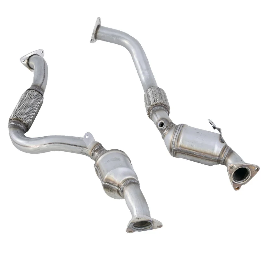 China Factory Euro standard Promised Customized Direct fit Catalytic Converter for Volkswagen Touareg 3.6